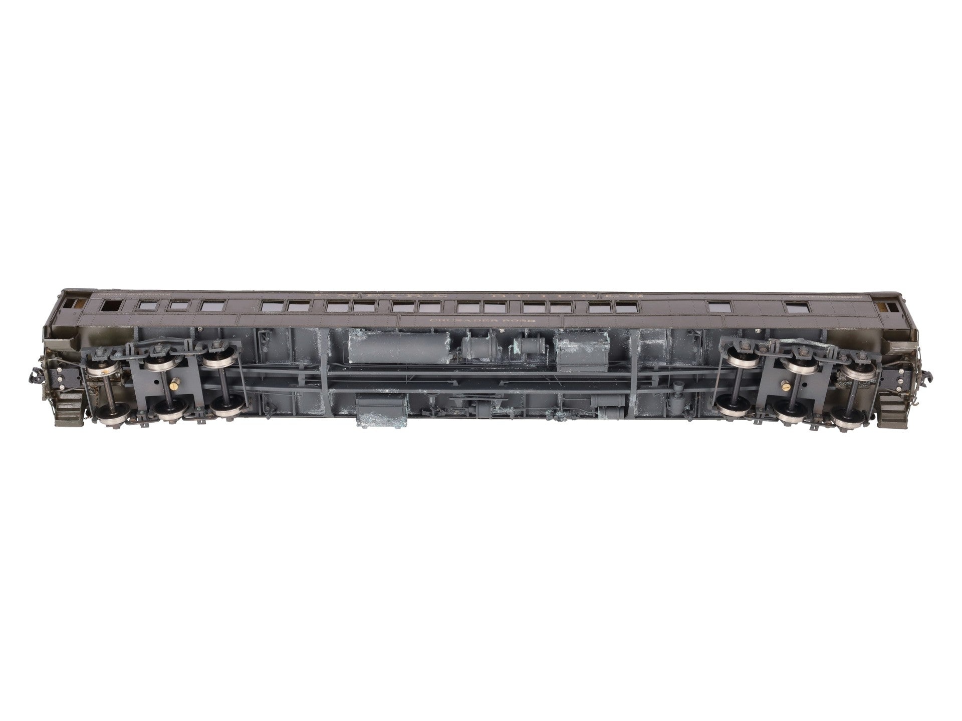 Precision Scale Co. 15397 O Brass GN Heavyweight 12-Section Sleeper - 2 Rail/Box