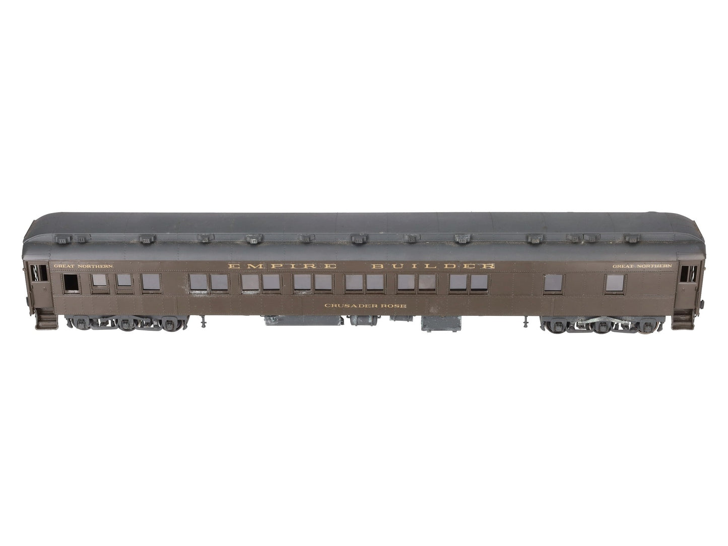 Precision Scale Co. 15397 O Brass GN Heavyweight 12-Section Sleeper - 2 Rail/Box