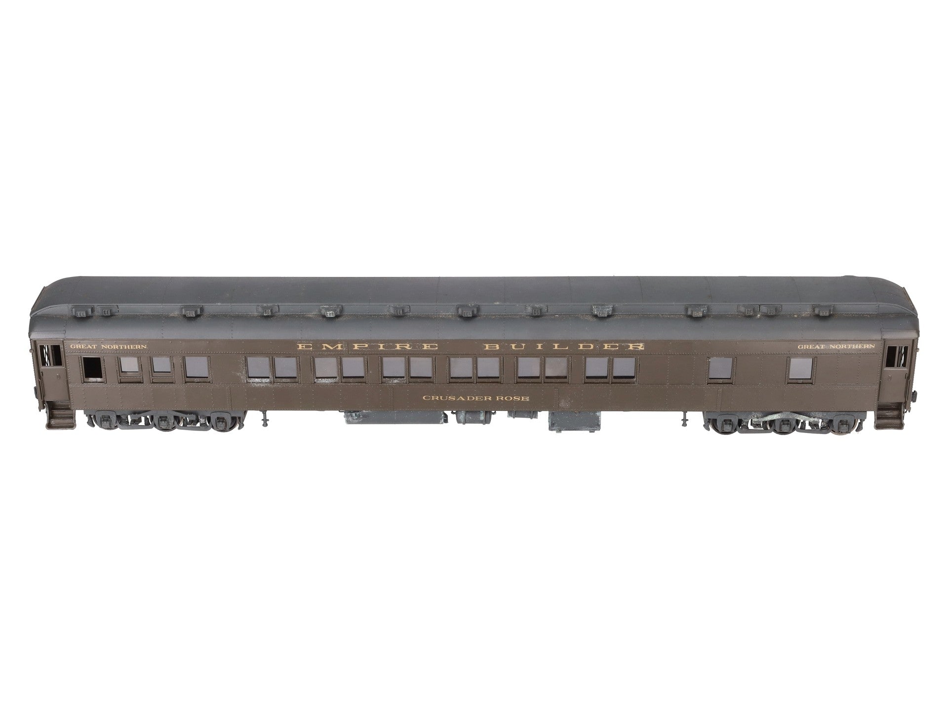 Precision Scale Co. 15397 O Brass GN Heavyweight 12-Section Sleeper - 2 Rail/Box