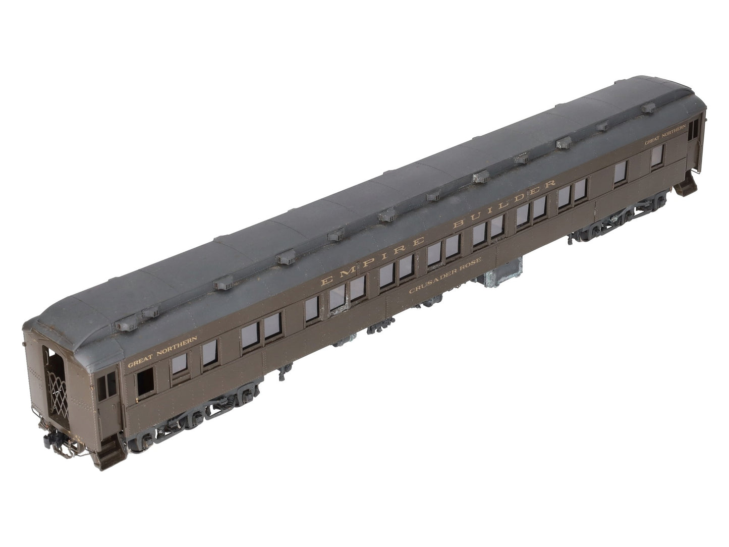 Precision Scale Co. 15397 O Brass GN Heavyweight 12-Section Sleeper - 2 Rail/Box