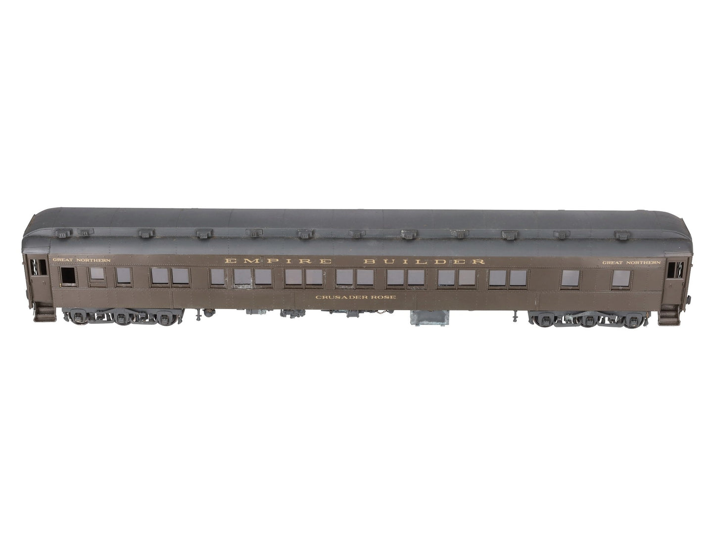 Precision Scale Co. 15397 O Brass GN Heavyweight 12-Section Sleeper - 2 Rail/Box