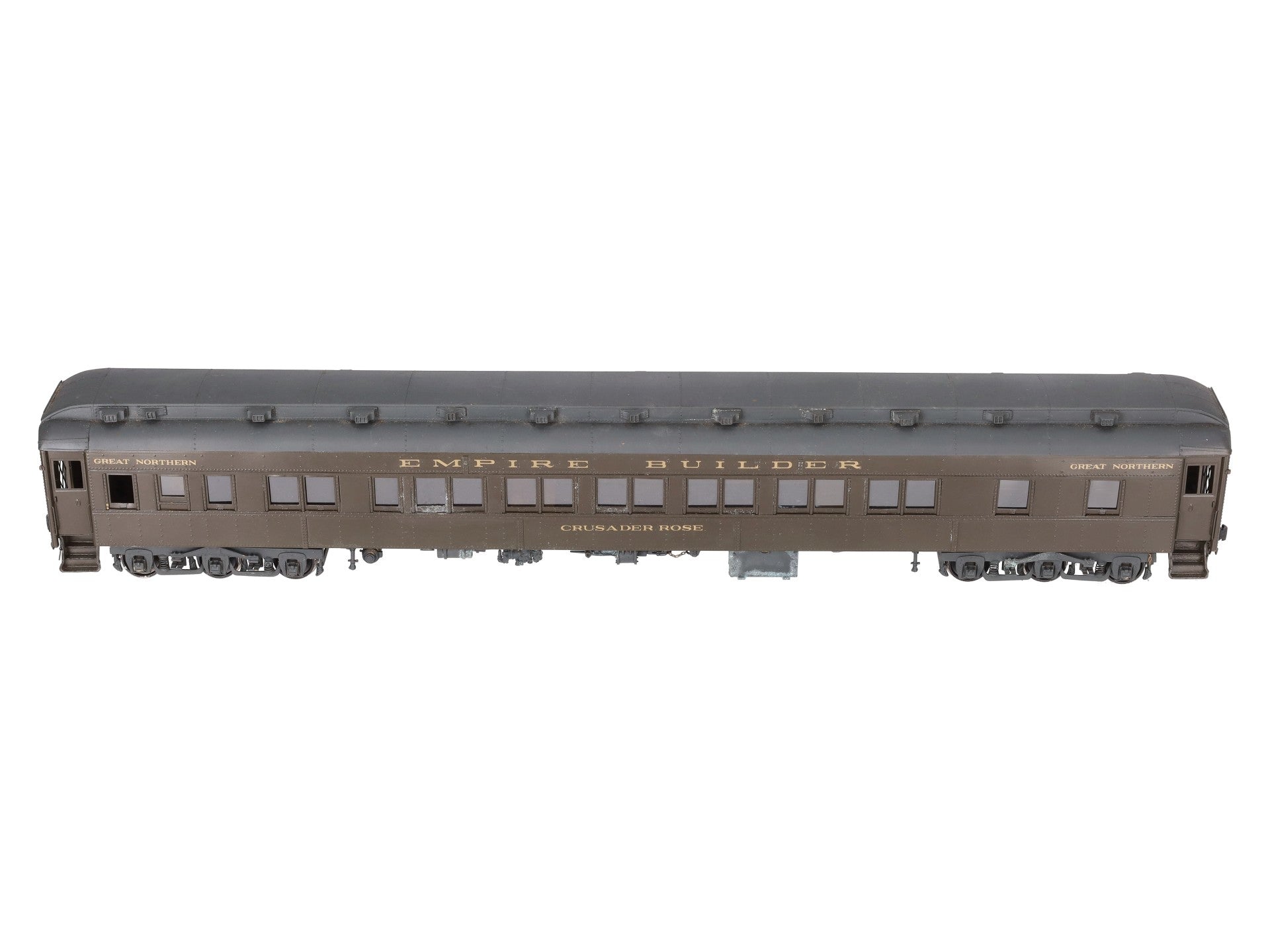 Precision Scale Co. 15397 O Brass GN Heavyweight 12-Section Sleeper - 2 Rail/Box