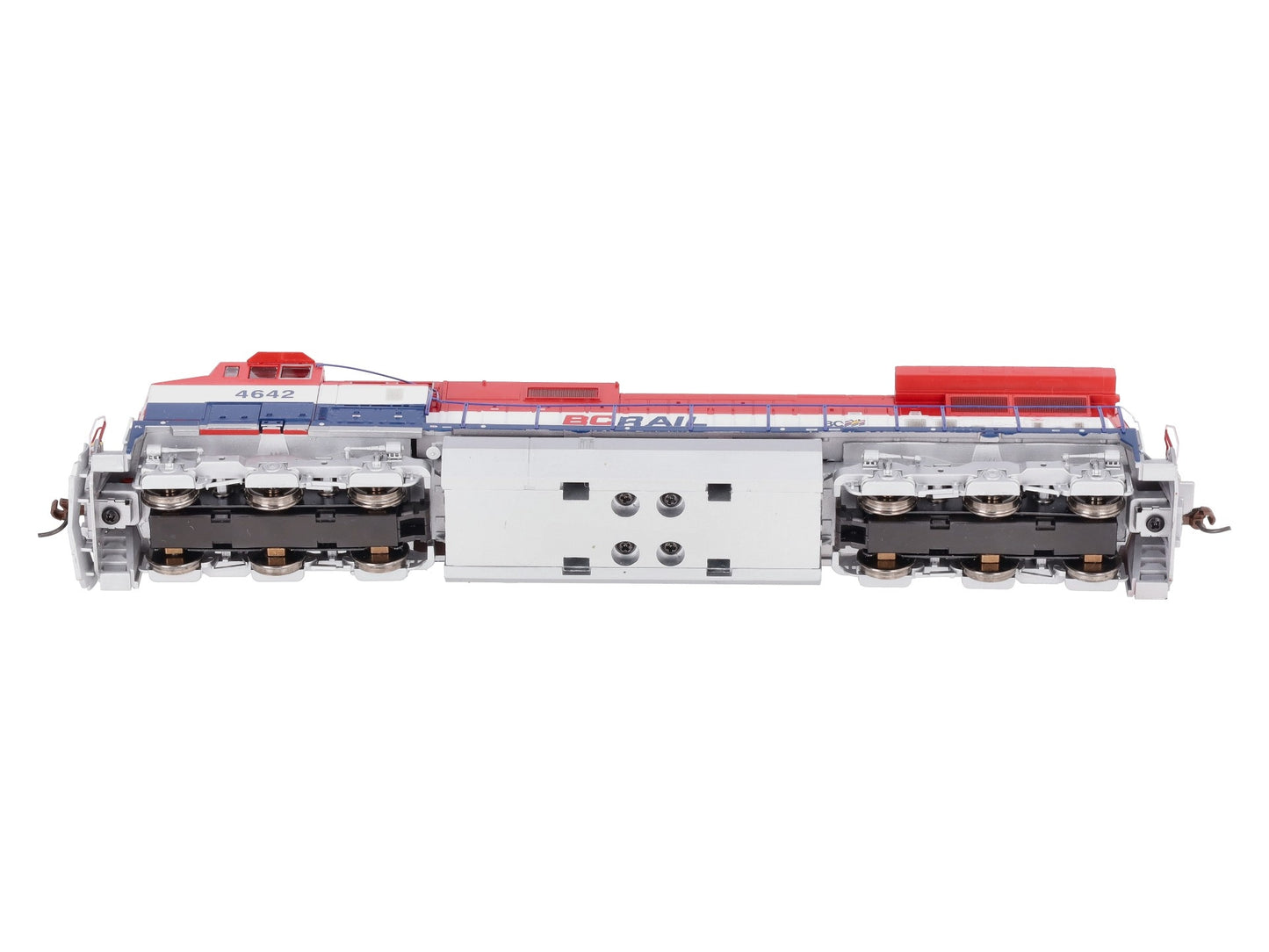 Athearn 79880 HO Scale BC Rail Dash 9-44CW Diesel Locomotive #4642 EX/Box