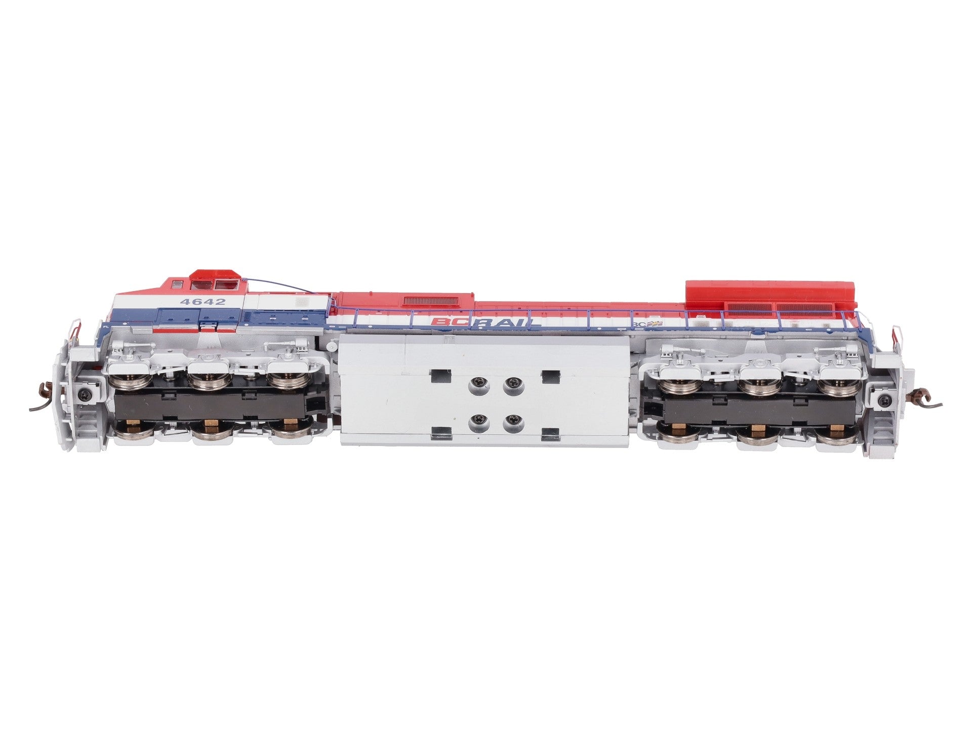 Athearn 79880 HO Scale BC Rail Dash 9-44CW Diesel Locomotive #4642 EX/Box