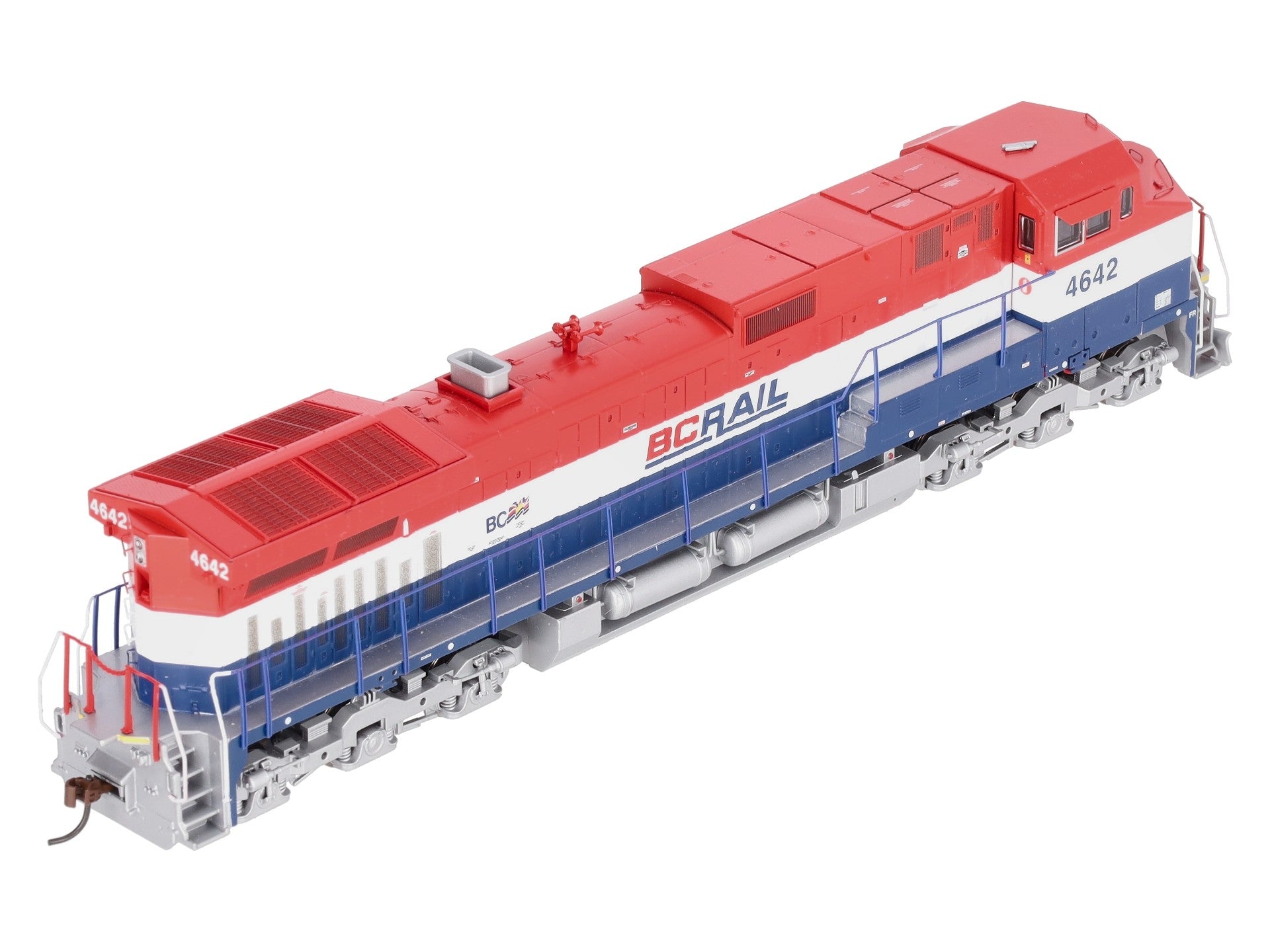 Athearn 79880 HO Scale BC Rail Dash 9-44CW Diesel Locomotive #4642 EX/Box