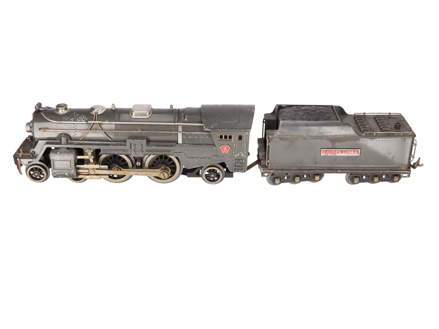Lionel 392E Vintage Standard Gauge 4-4-2 Steam Locomotive and Tender #392W VG