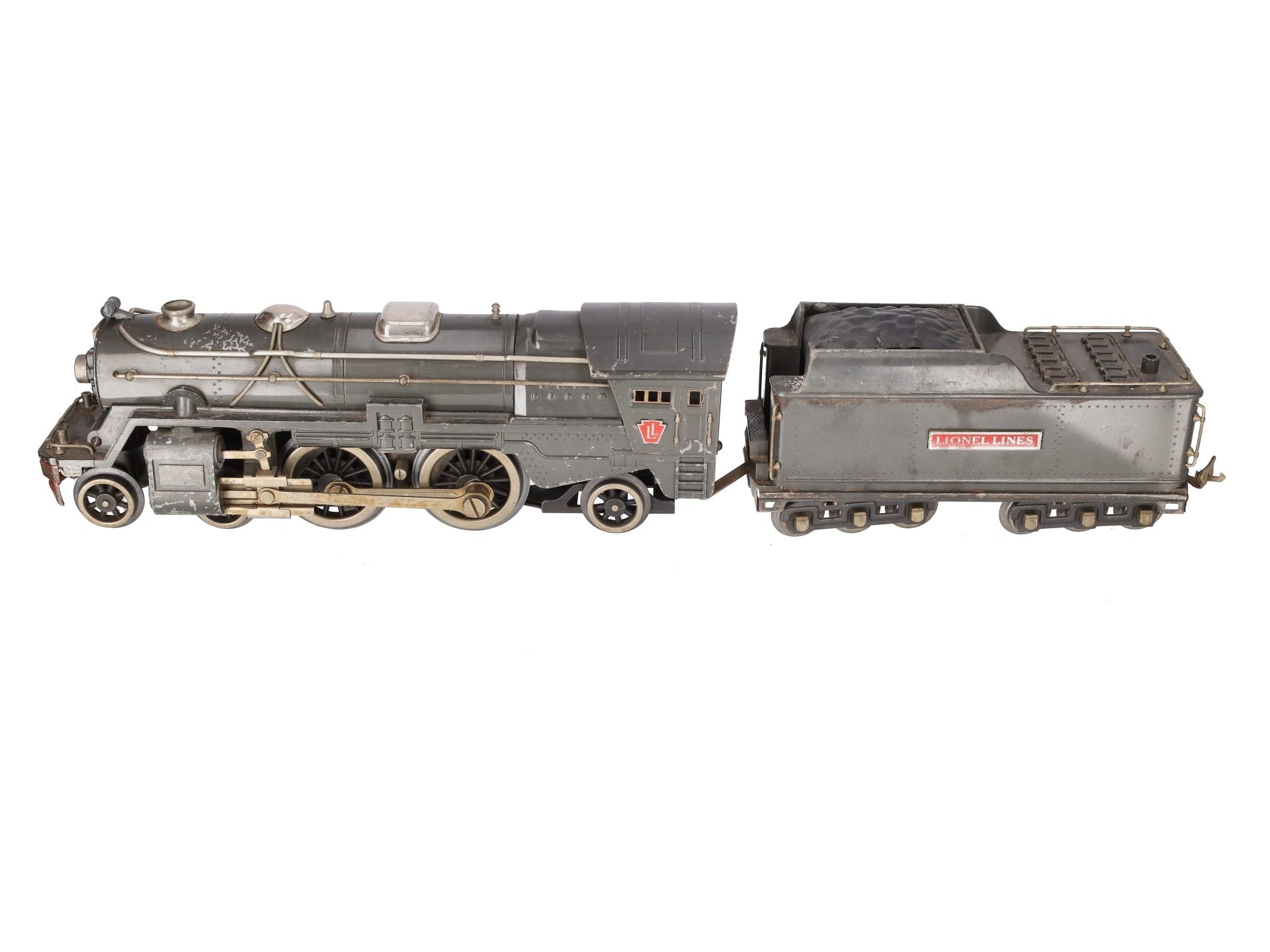 Lionel 392E Vintage Standard Gauge 4-4-2 Steam Locomotive and Tender #392W VG