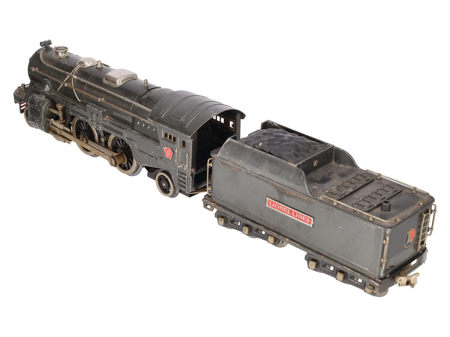 Lionel 392E Vintage Standard Gauge 4-4-2 Steam Locomotive and Tender #392W VG