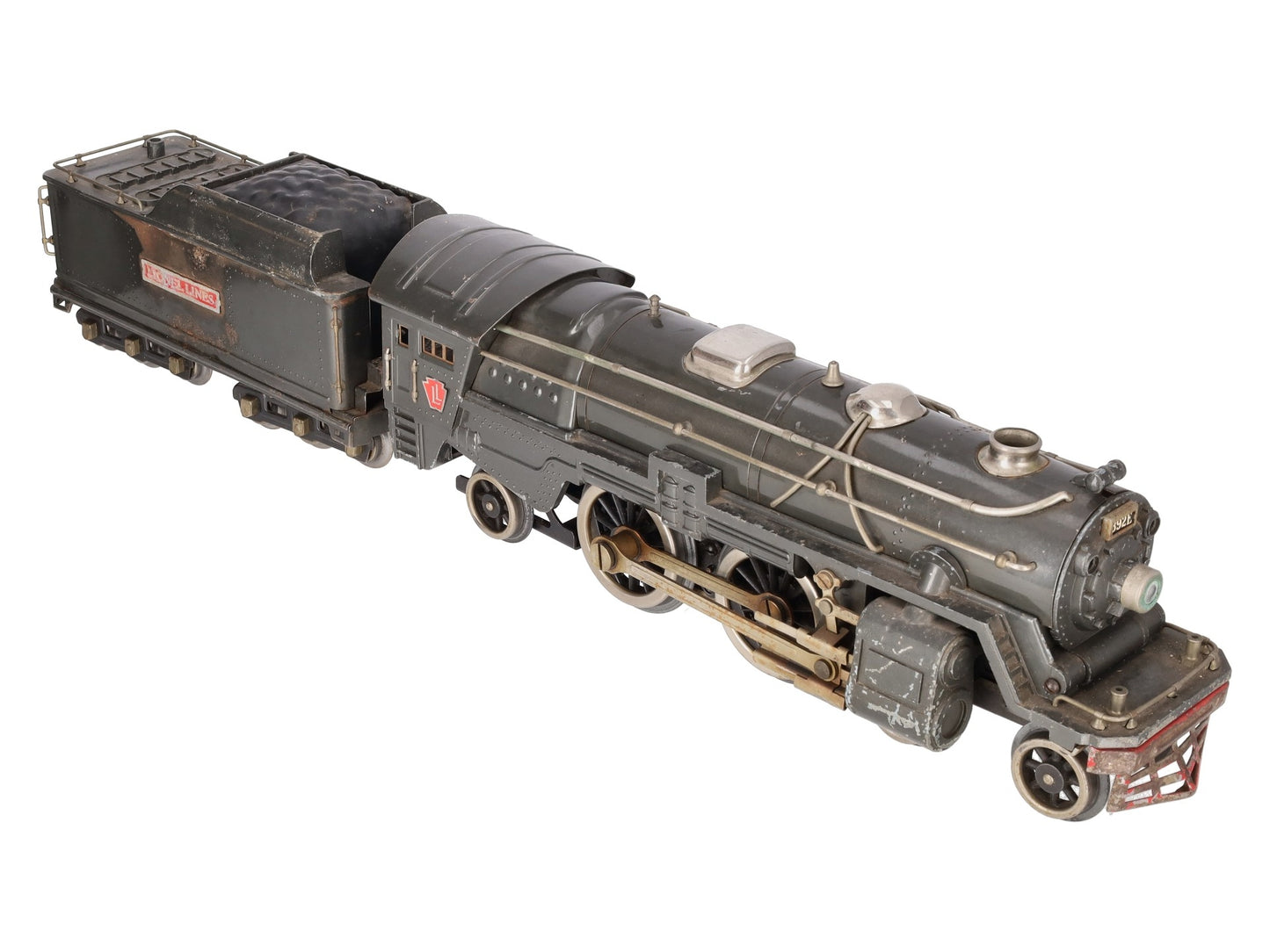 Lionel 392E Vintage Standard Gauge 4-4-2 Steam Locomotive and Tender #392W VG