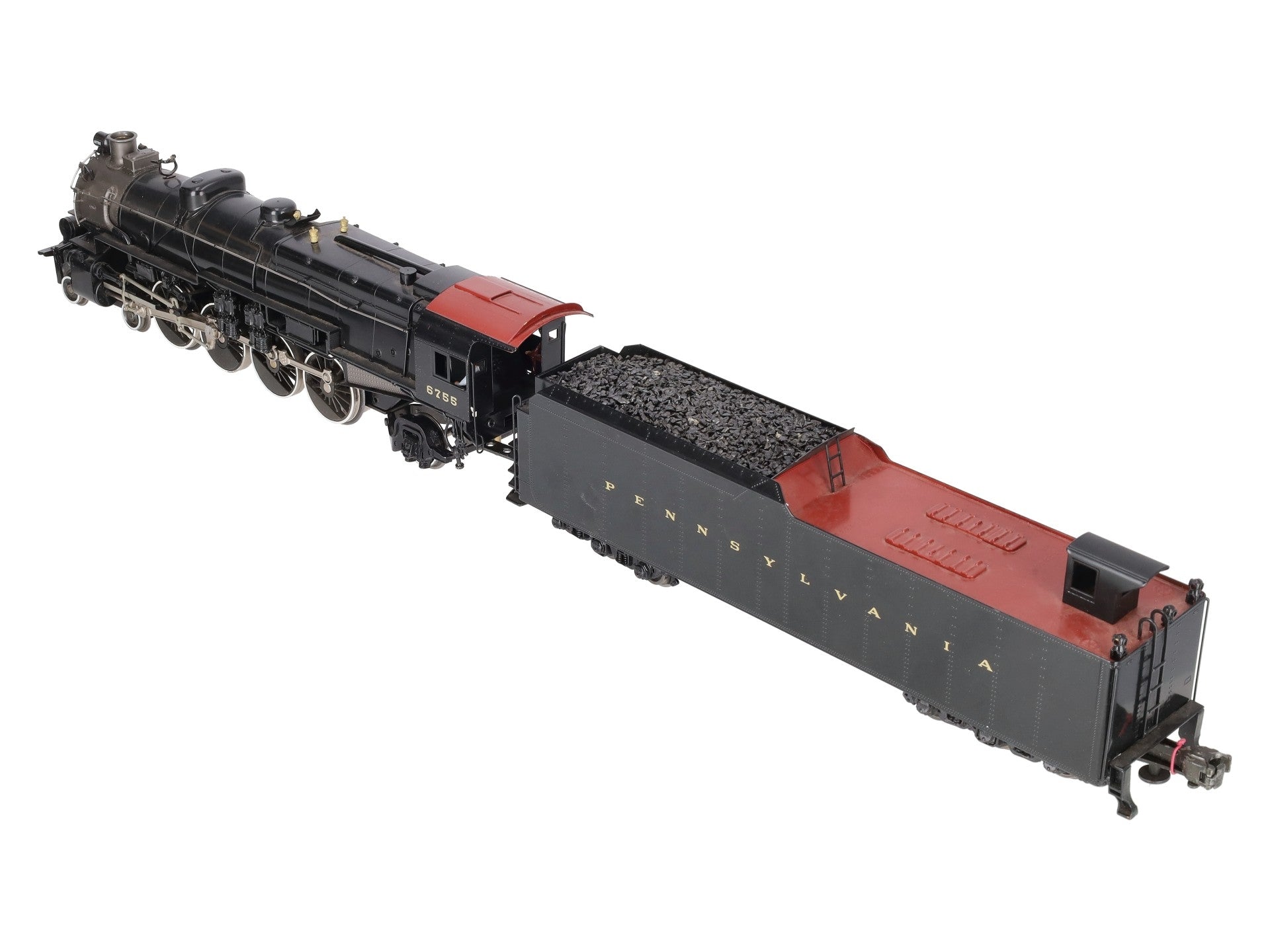 Weaver 6755 BRASS PRR 4-8-2 M1a Mountain Steam Engine & Tender #6755 (3 Rail) EX