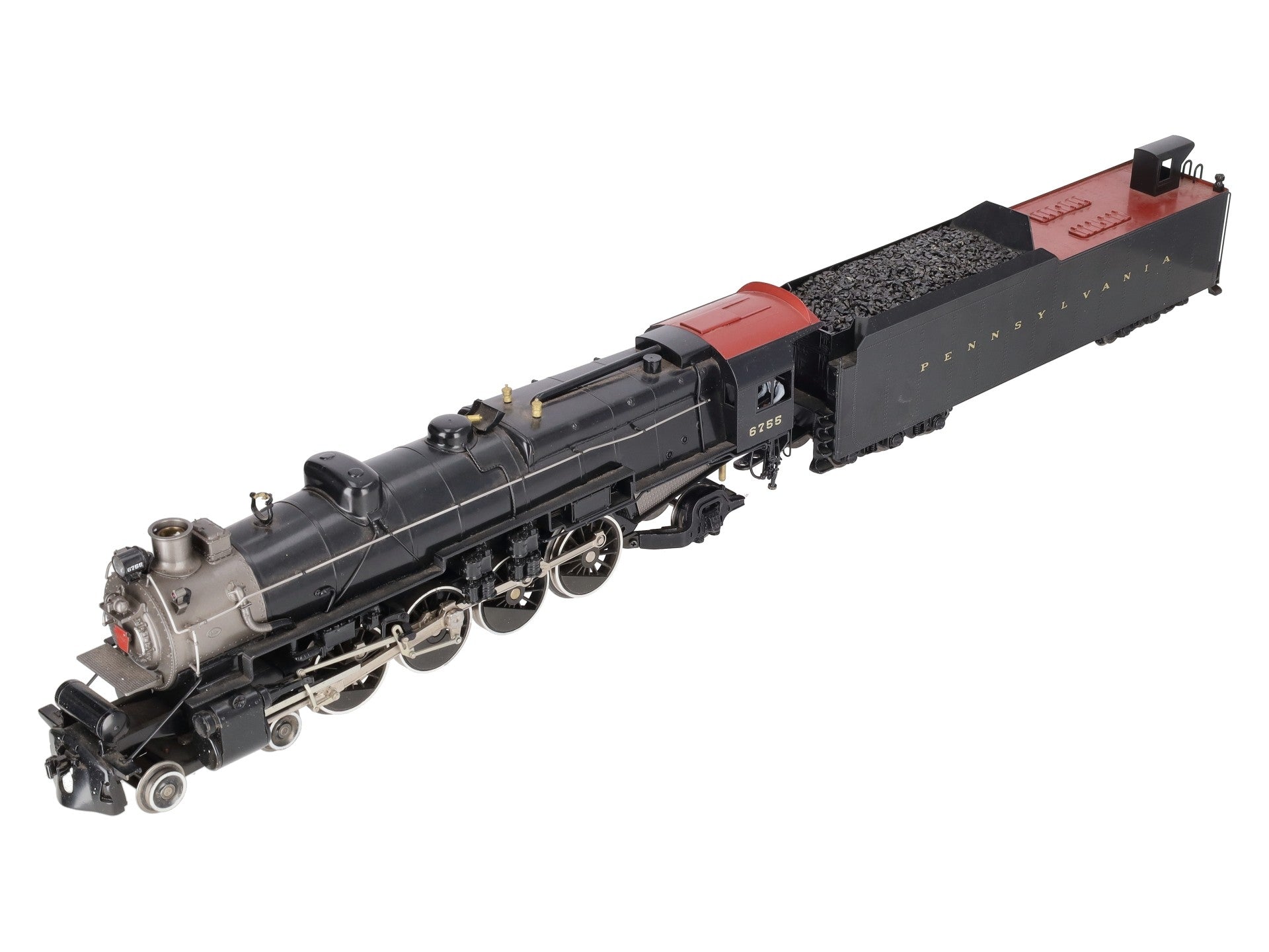 Weaver 6755 BRASS PRR 4-8-2 M1a Mountain Steam Engine & Tender #6755 (3 Rail) EX