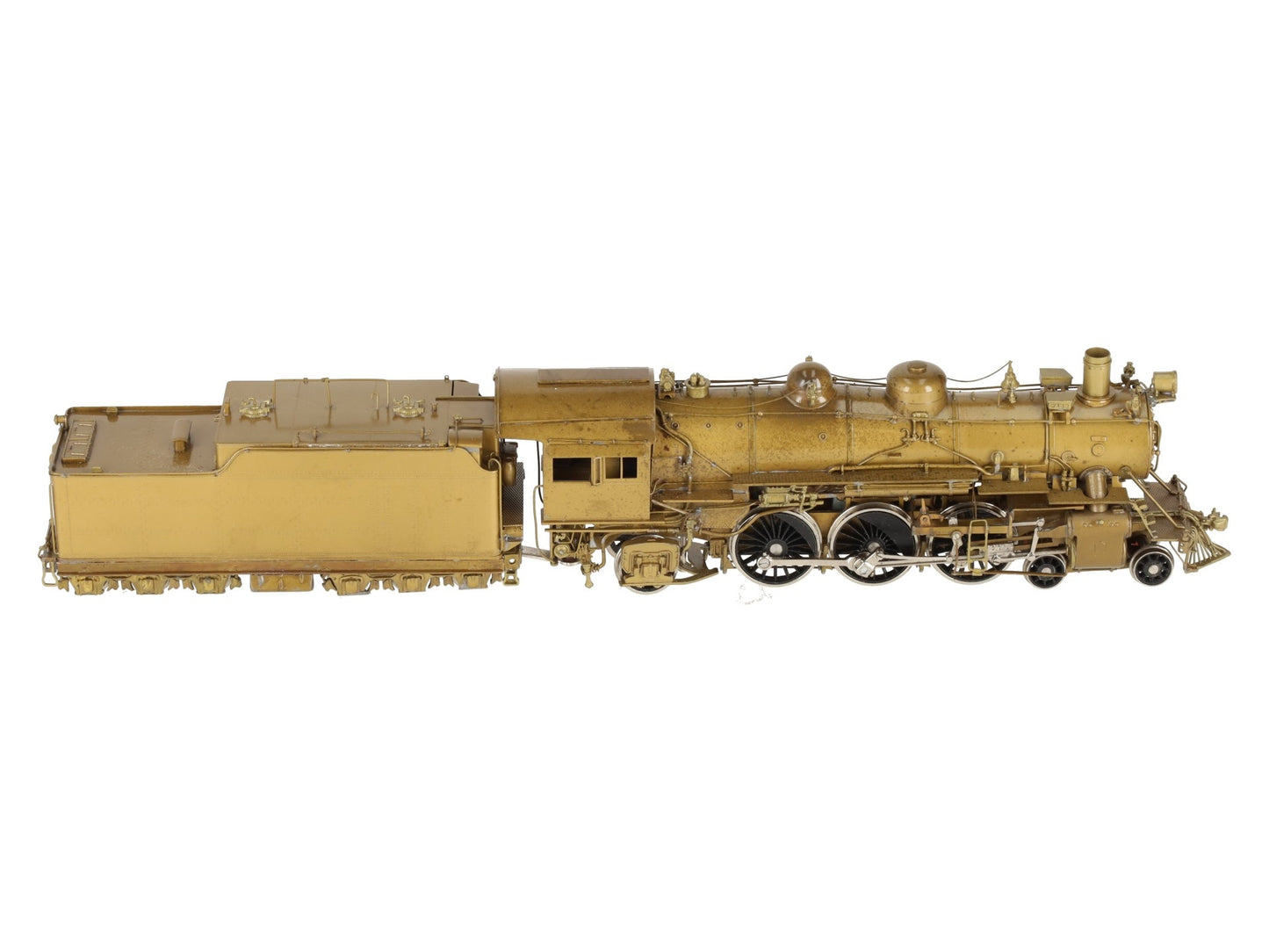 Hallmark Models 1369/1376 HO ATSF 4-6-2 Steam Locomotive & Tender -Unpainted EX/Box
