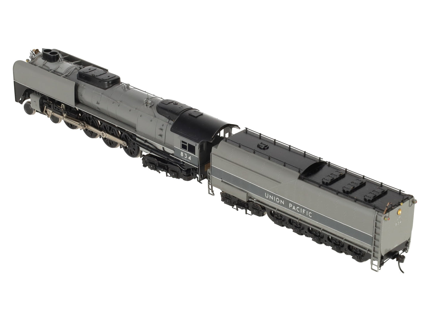 PFM United Models HO BRASS United Pacific 4-8-4 Steam Locomotive & Tender #834 EX/Box