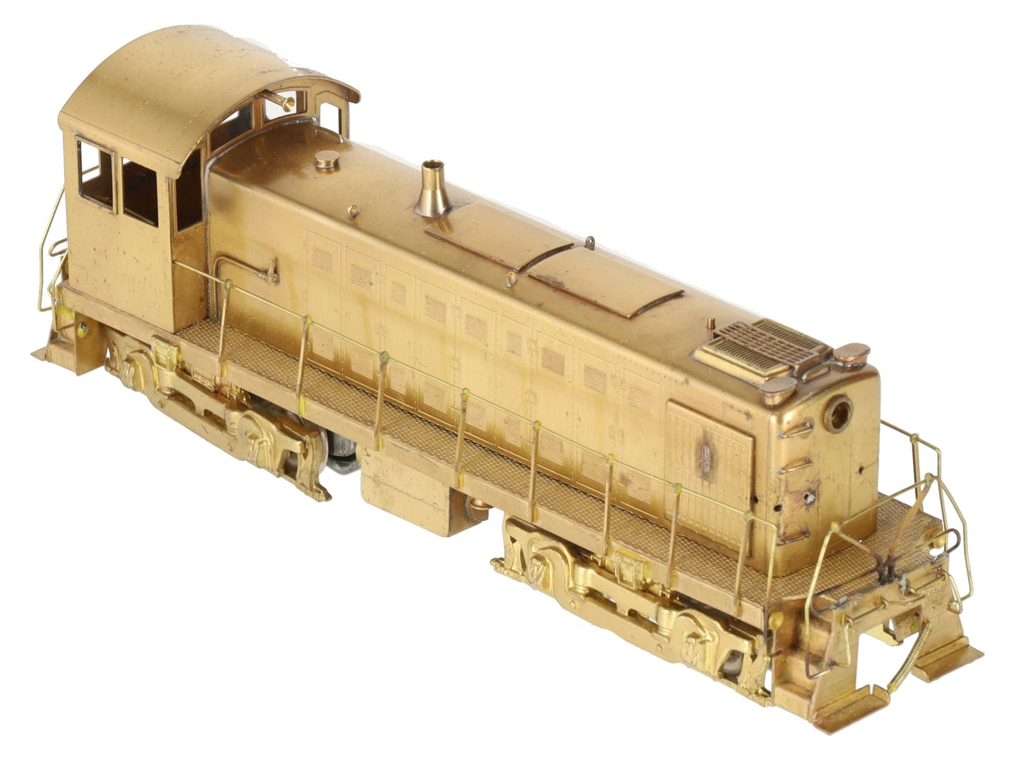 Alco Models HO Scale Brass Diesel Switcher Undecorated EX
