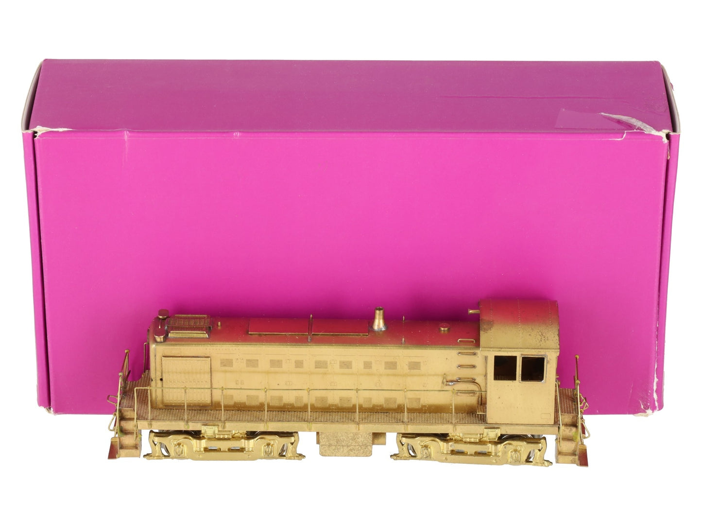 Alco Models HO Scale Brass Diesel Switcher Undecorated EX