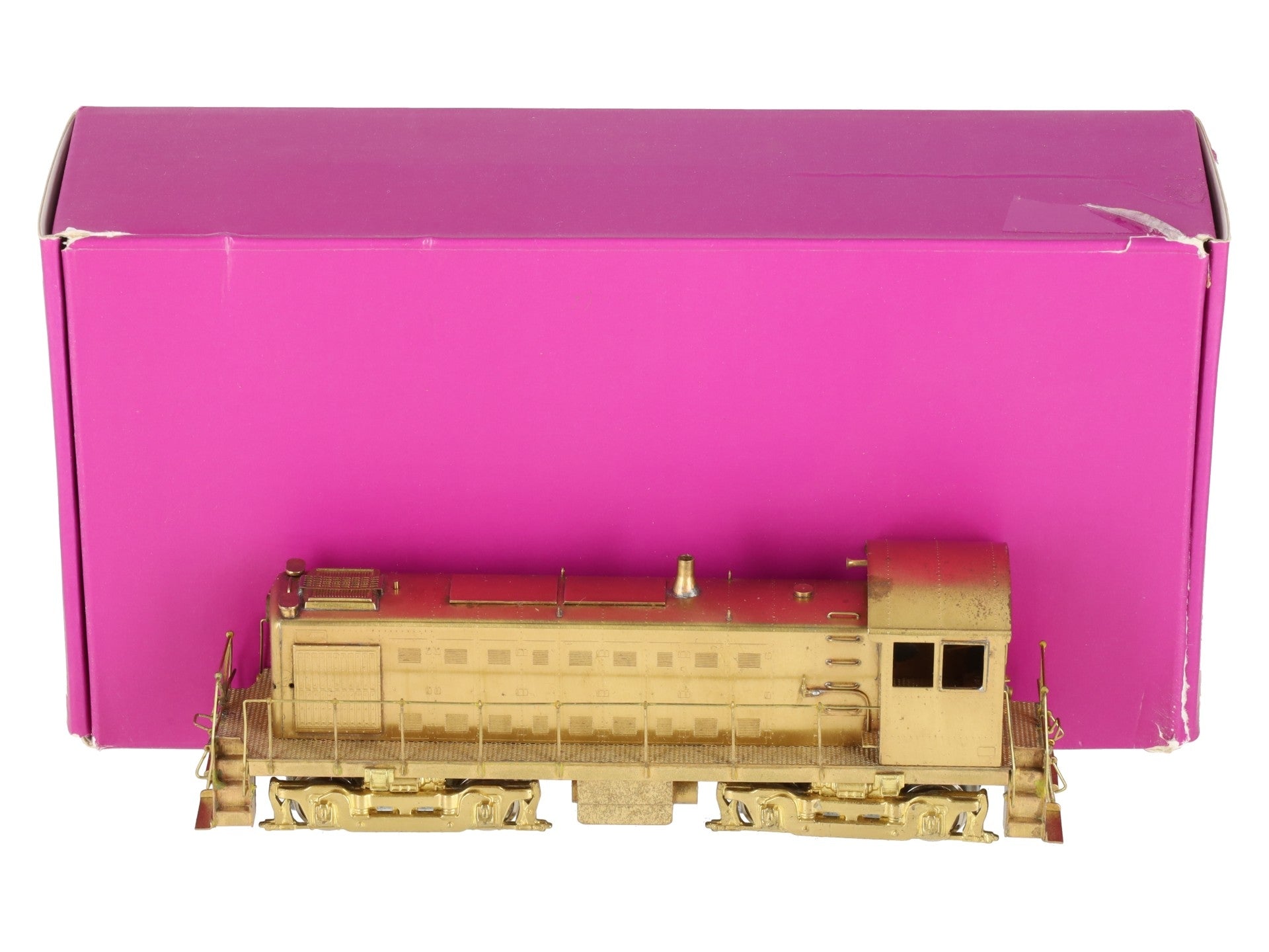 Alco Models HO Scale Brass Diesel Switcher Undecorated EX