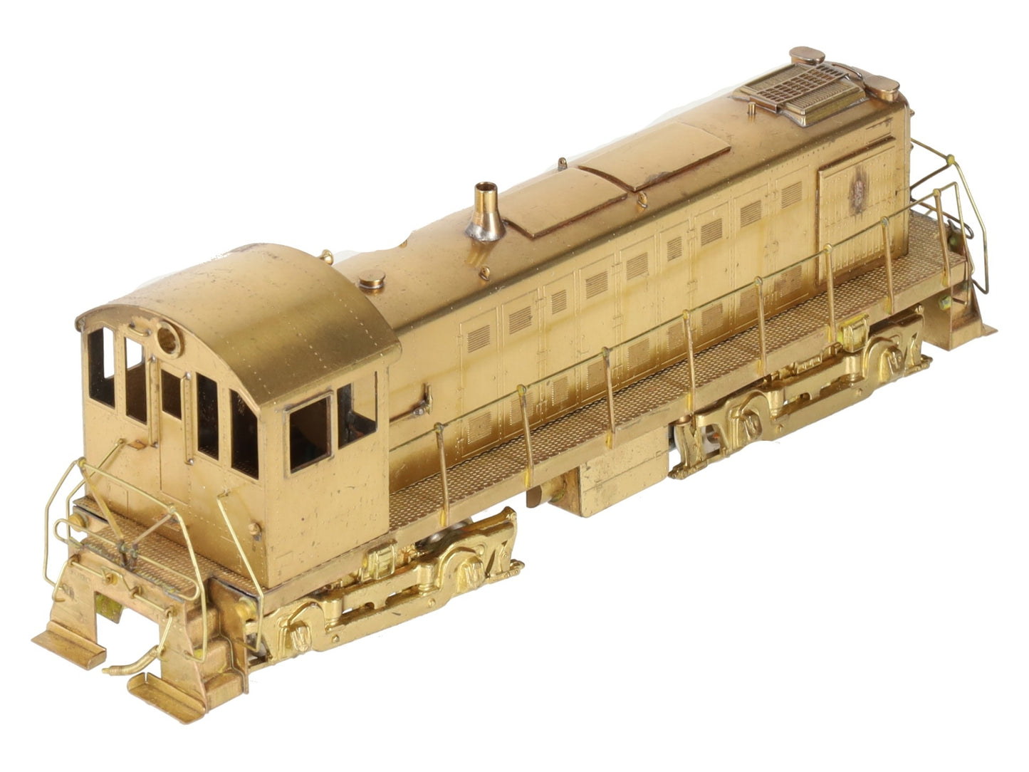 Alco Models HO Scale Brass Diesel Switcher Undecorated EX