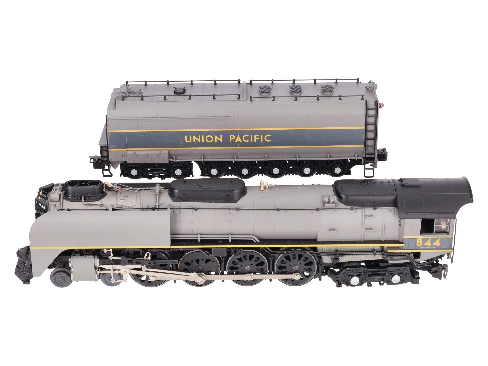 Lionel 6-11116 O UP 4-8-4 FEF3 Northern Greyhound Steam Locomotive & Tender #844 EX/Box