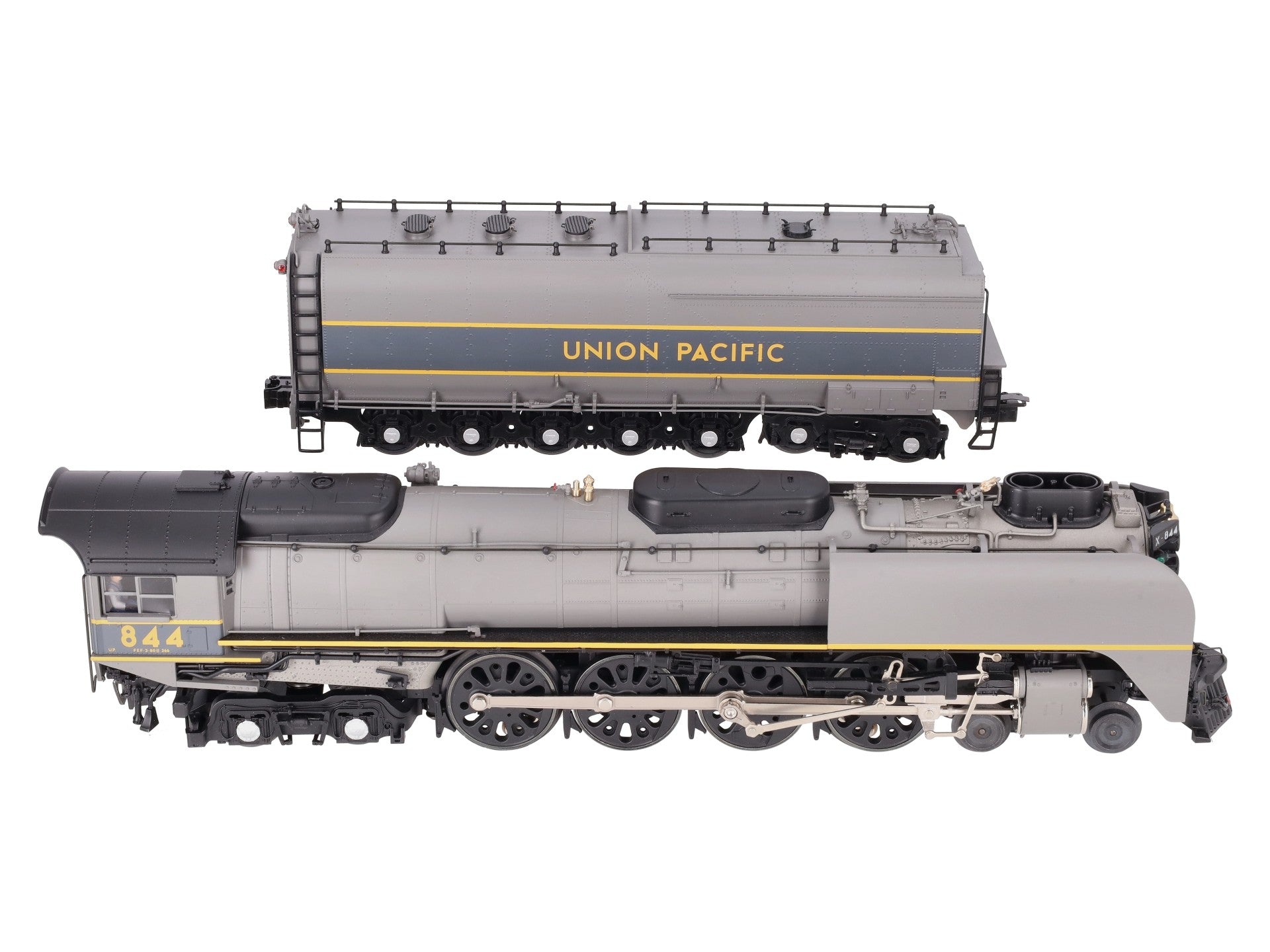 Lionel 6-11116 O UP 4-8-4 FEF3 Northern Greyhound Steam Locomotive & Tender #844 EX/Box