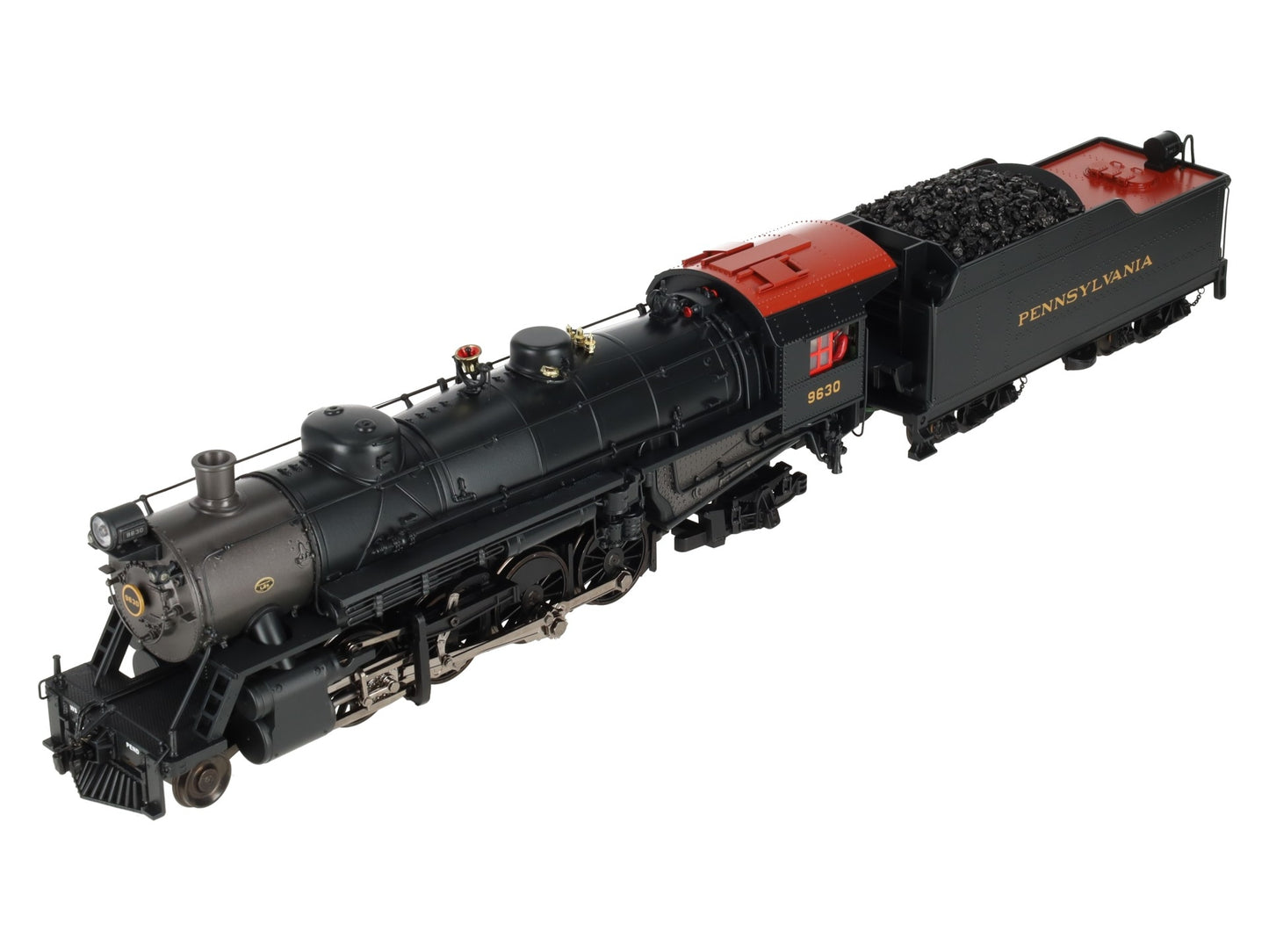 MTH 20-3286-2 O PRR 2-8-2 USRA Light Mikado Steam Engine w/ Proto 2.0 [2Rail] EX/Box