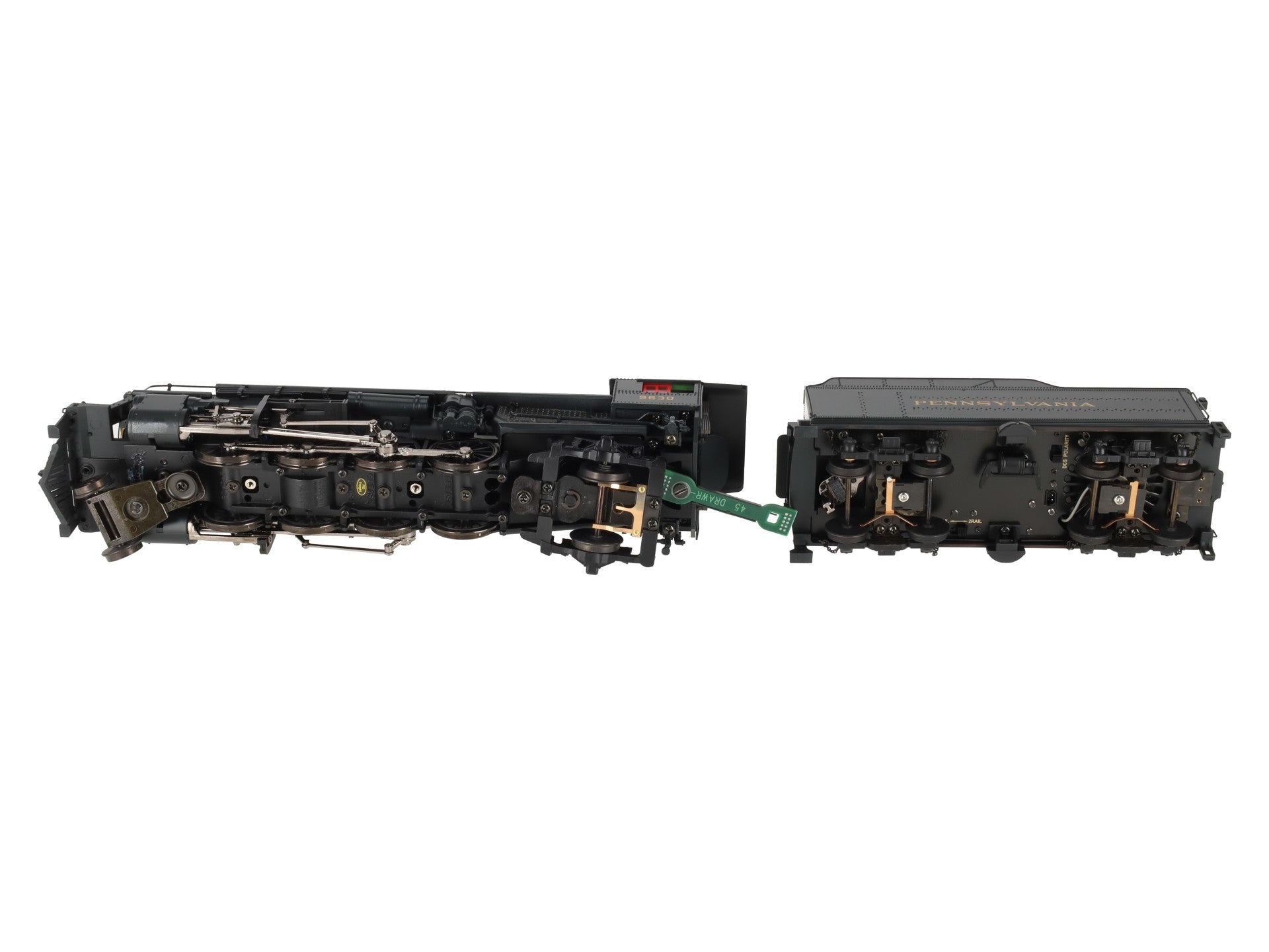 MTH 20-3286-2 O PRR 2-8-2 USRA Light Mikado Steam Engine w/ Proto 2.0 [2Rail] EX/Box