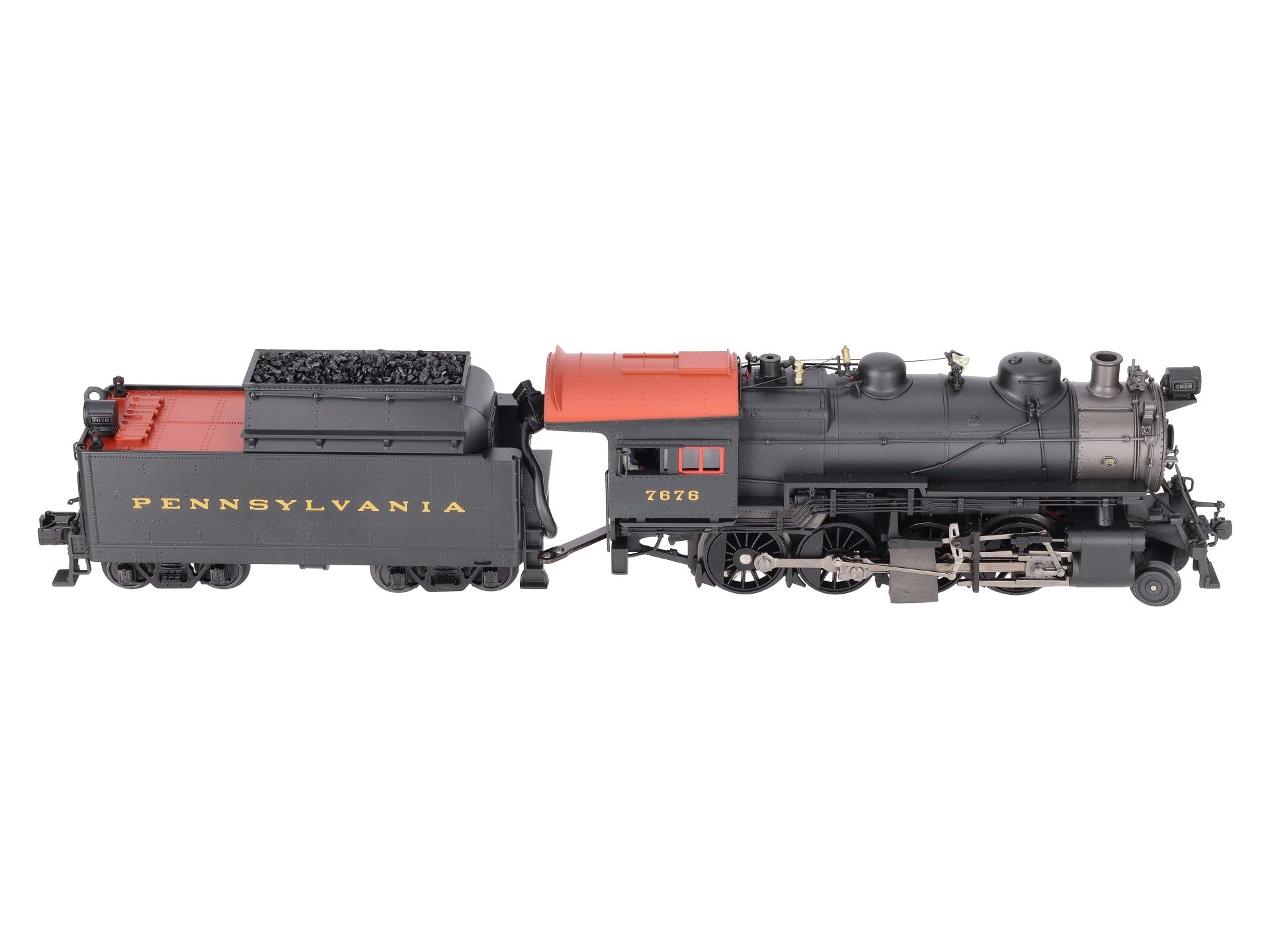 MTH 20-3055-1 O PRR 2-8-0 H10s Consolidation Steam Loco & Tender w/PS2 EX/Box
