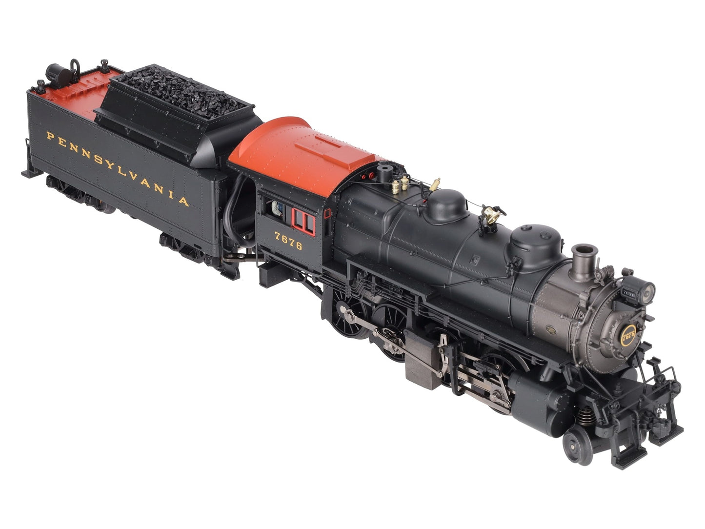 MTH 20-3055-1 O PRR 2-8-0 H10s Consolidation Steam Loco & Tender w/PS2 EX/Box