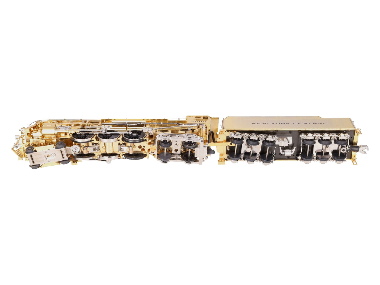 MTH 20-3040-1 O NYC Gold Plated Millennium J-1e Hudson Steam Loco & Tender w/PS1 EX/Box