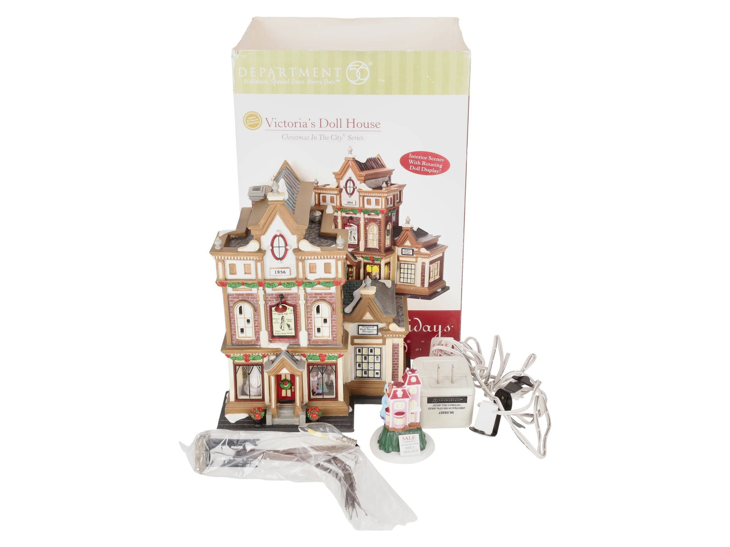 Dept 56 59257 Victoria's Doll House EX/Box