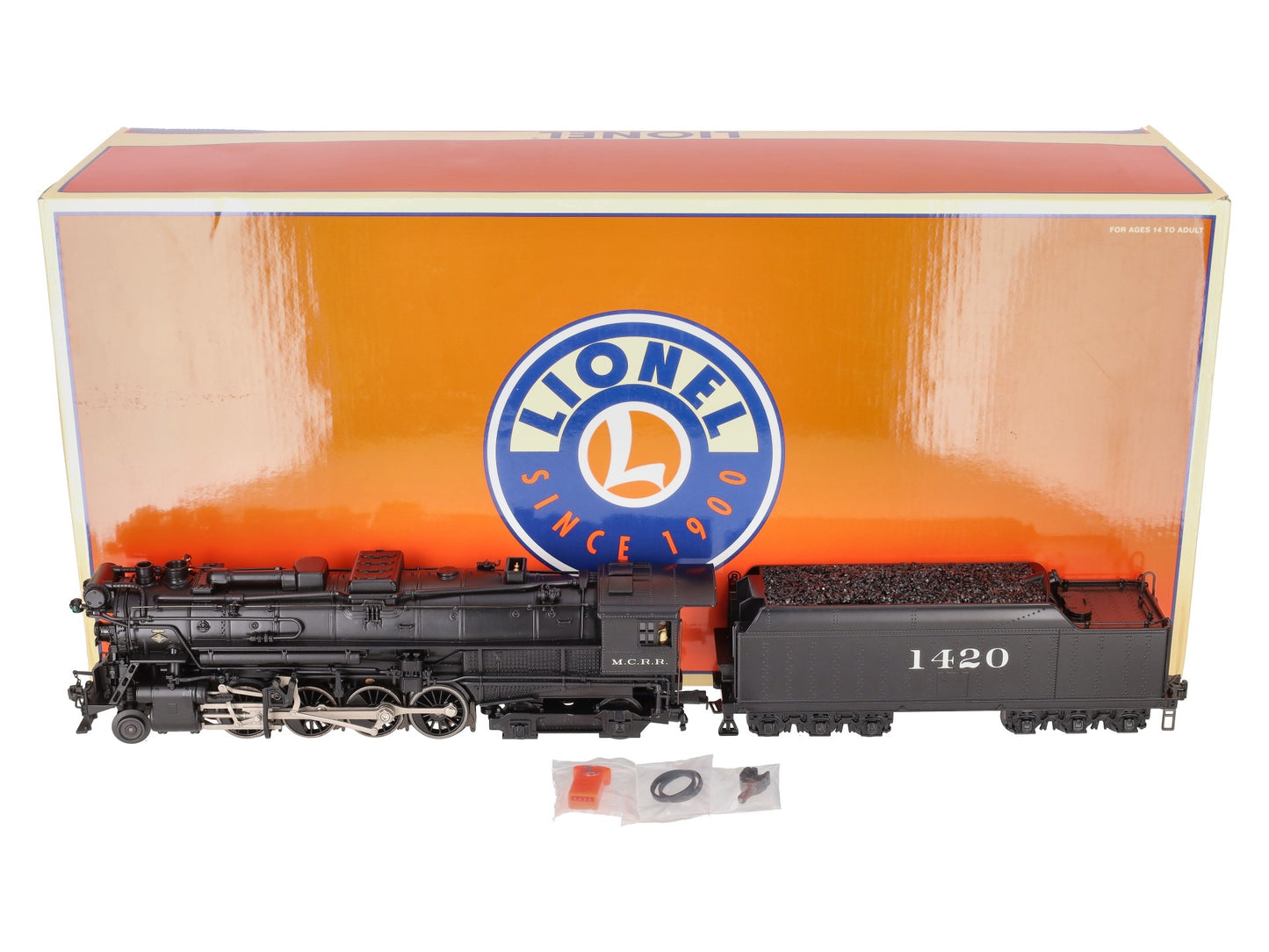 Lionel 6-11392 O Michigan Central 2-8-4 Berkshire/Legacy Steam Engine #1420 EX/Box