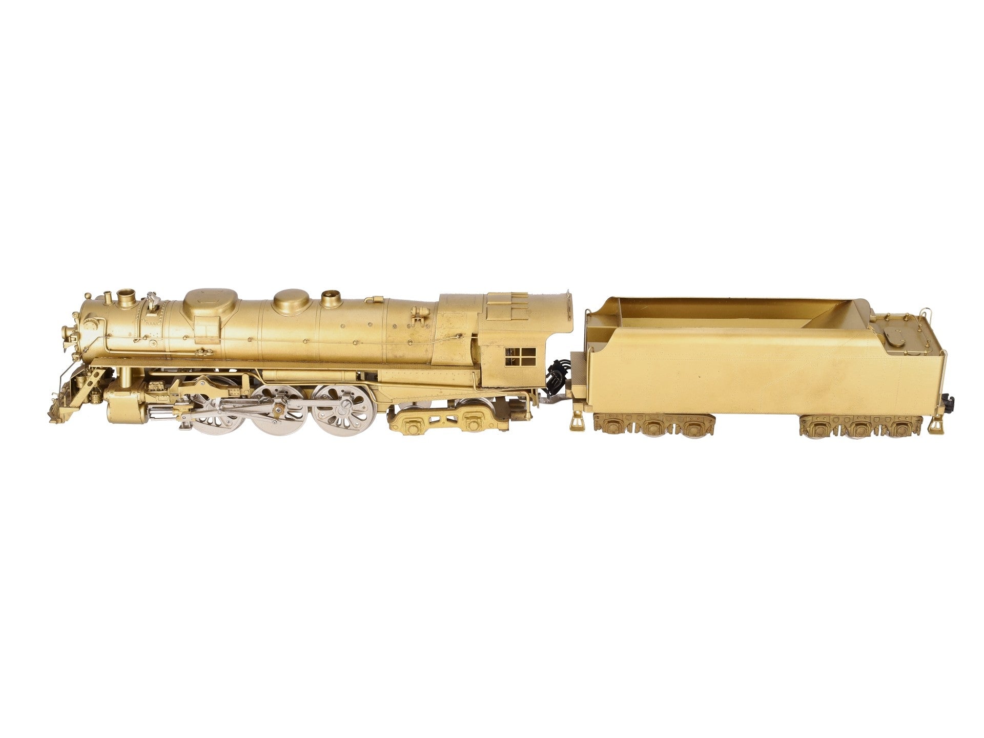 O BRASS NY Central J3a 4-6-4 Steam Locomotive - Unpainted EX