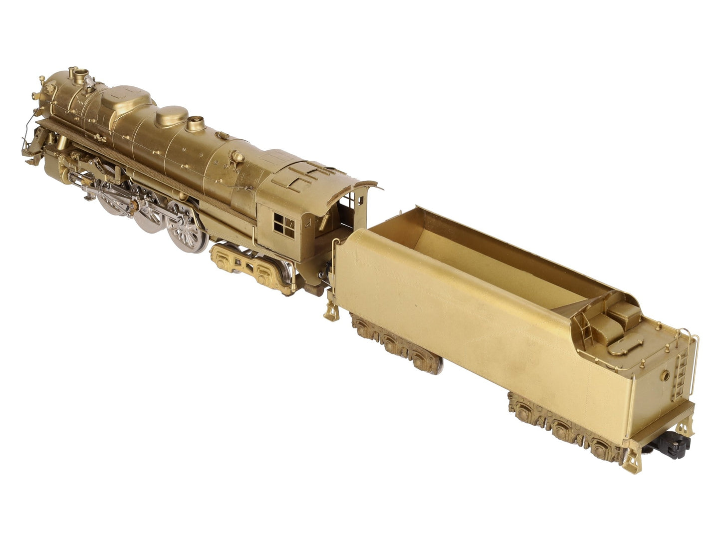 O BRASS NY Central J3a 4-6-4 Steam Locomotive - Unpainted EX
