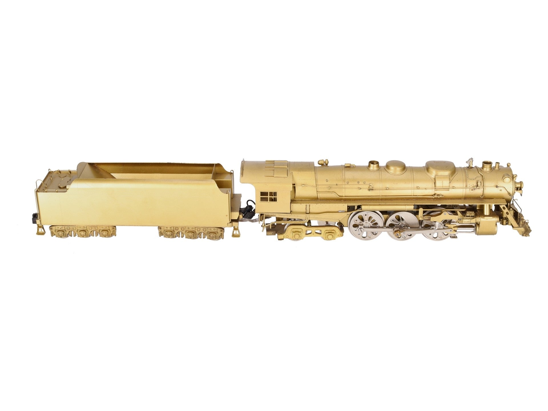 O BRASS NY Central J3a 4-6-4 Steam Locomotive - Unpainted EX