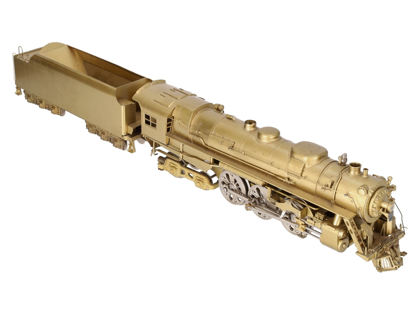 O BRASS NY Central J3a 4-6-4 Steam Locomotive - Unpainted EX