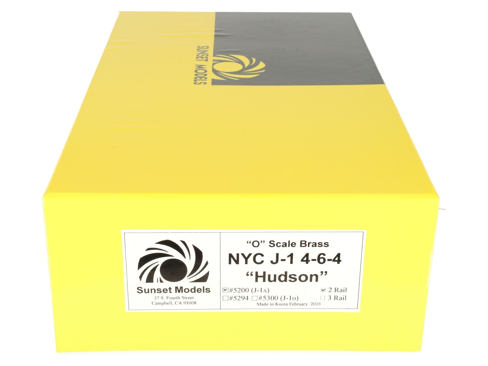 Sunset Models O Brass NYC J-1 4-6-4 