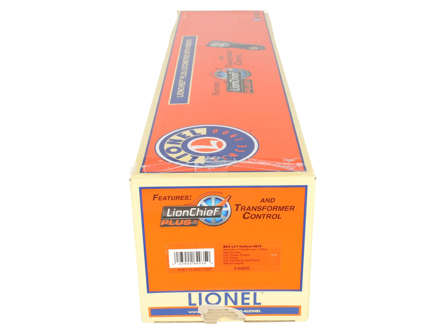 Lionel 6-84935 O Boston & Albany LionChief+ Hudson Steam with Bluetooth #616  LN/Box