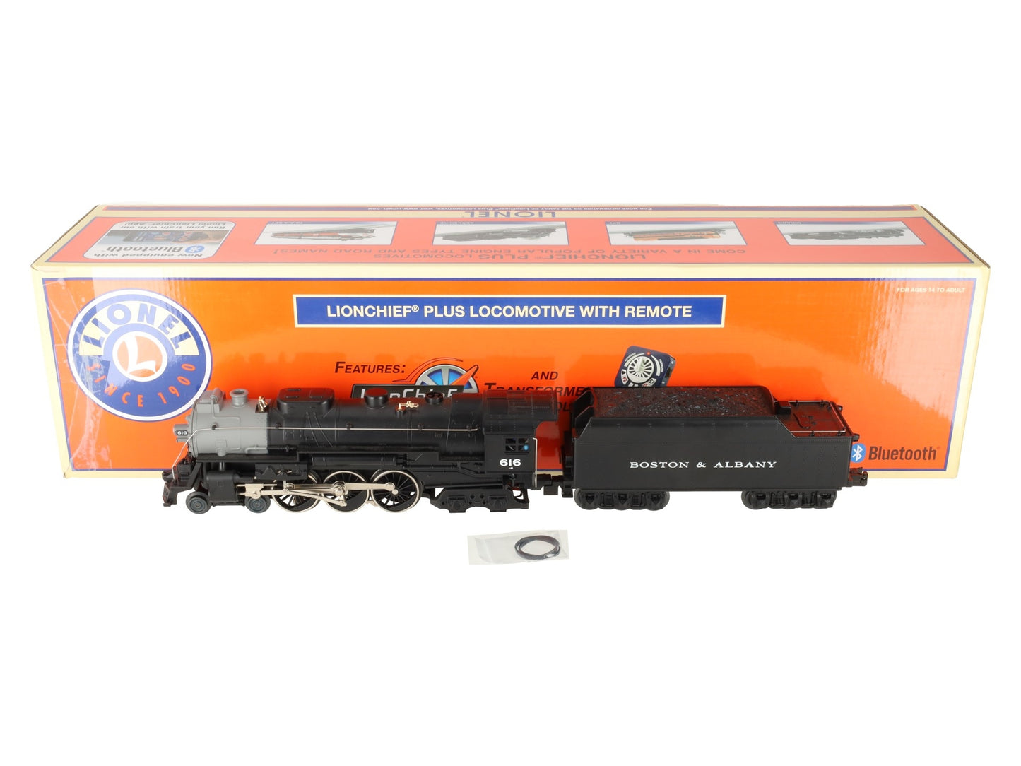 Lionel 6-84935 O Boston & Albany LionChief+ Hudson Steam with Bluetooth #616  LN/Box