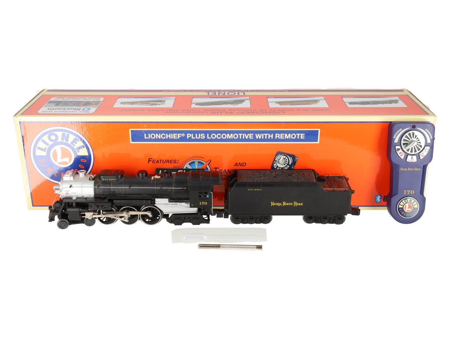 Lionel 6-84936 O Nickel Plate Road LionChief+ Hudson Steam with Bluetooth #170