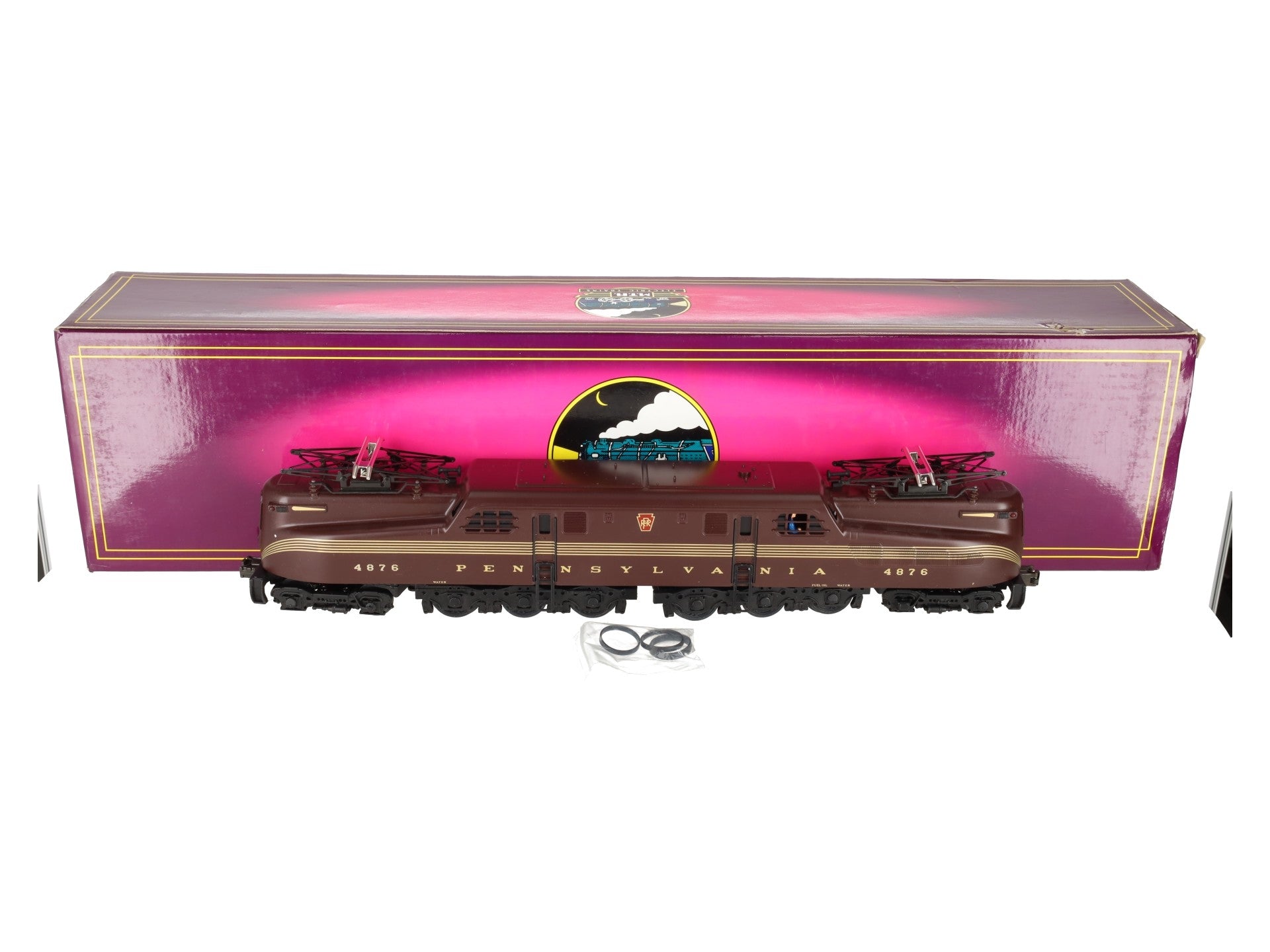 MTH 20-5501-1 O Pennsylvania Scale GG-1 Electric Locomotive #4876 w/PS1 EX/Box