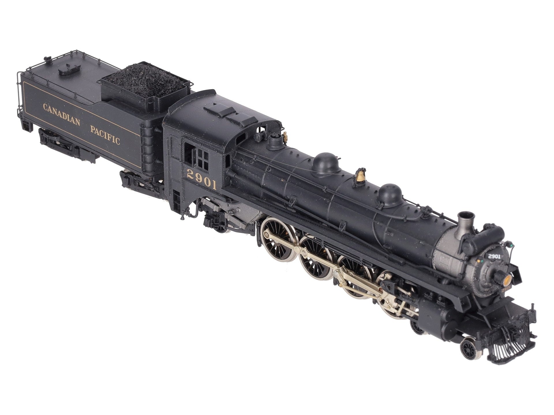 Van Hobbies HO Scale BRASS Canadian Pacific 4-8-2 I-1A Steam Loco & Tender #2901 EX/Box
