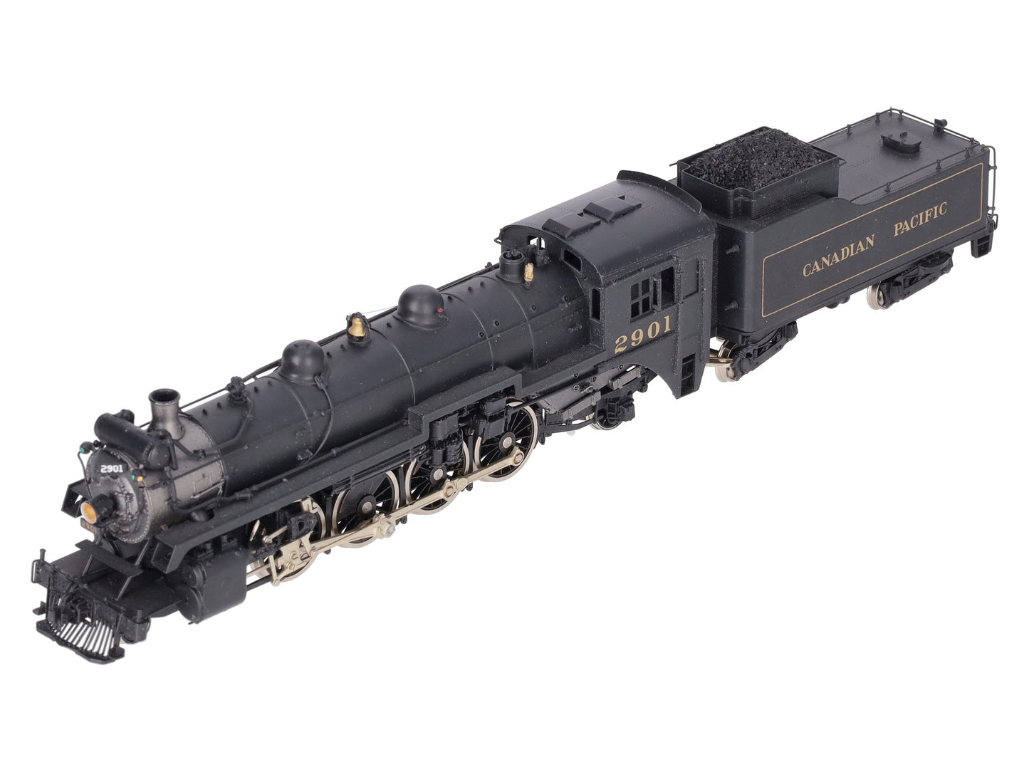 Van Hobbies HO Scale BRASS Canadian Pacific 4-8-2 I-1A Steam Loco & Tender #2901 EX/Box