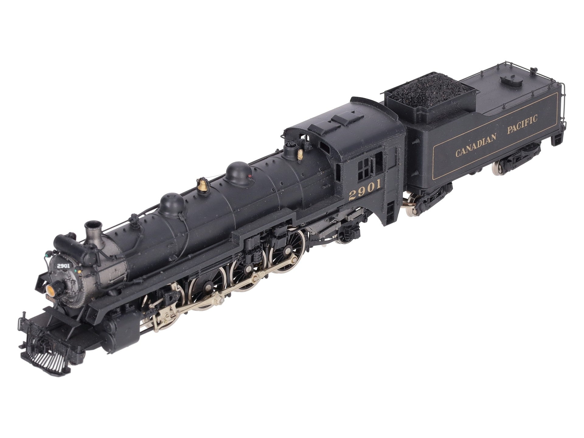 Van Hobbies HO Scale BRASS Canadian Pacific 4-8-2 I-1A Steam Loco & Tender #2901 EX/Box