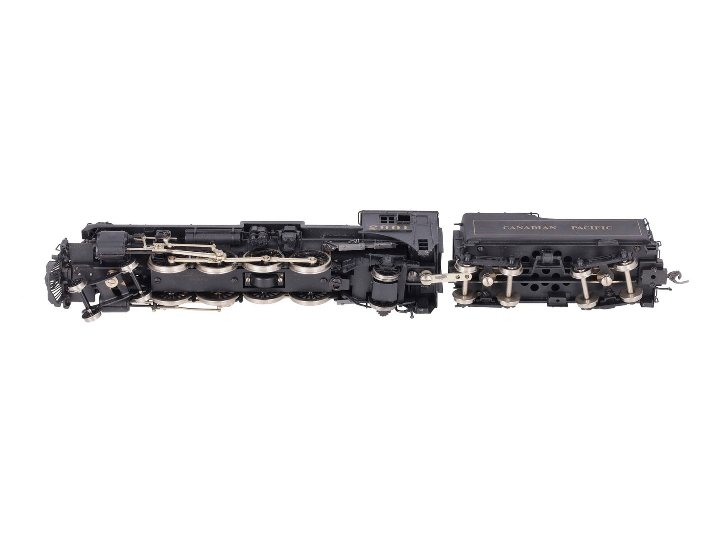 Van Hobbies HO Scale BRASS Canadian Pacific 4-8-2 I-1A Steam Loco & Tender #2901 EX/Box