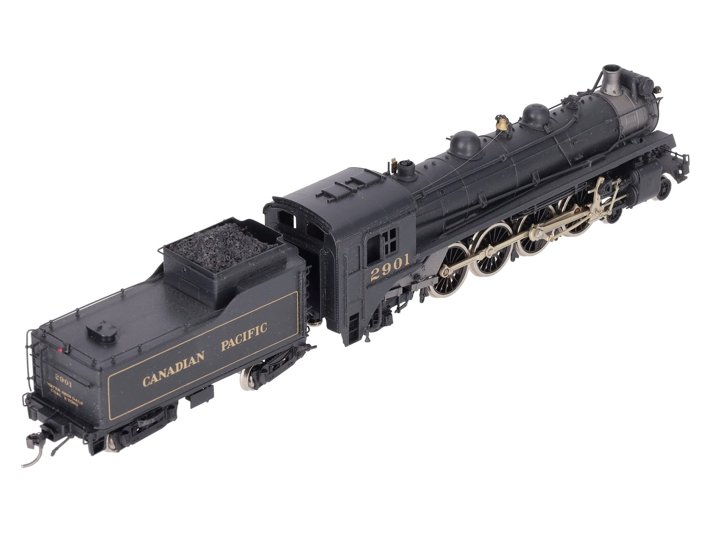 Van Hobbies HO Scale BRASS Canadian Pacific 4-8-2 I-1A Steam Loco & Tender #2901 EX/Box