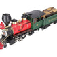 LGB 2018D G Scale DSP&PRR 2-6-0 Mogul Steam Locomotive & Tender #18 VG/Box