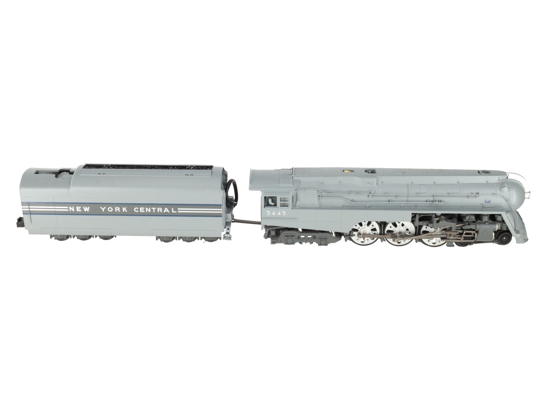 MTH 20-3045-1 O New York Central Dreyfuss Hudson Steam Loco & Tender #5445 wPS2 EX/Box