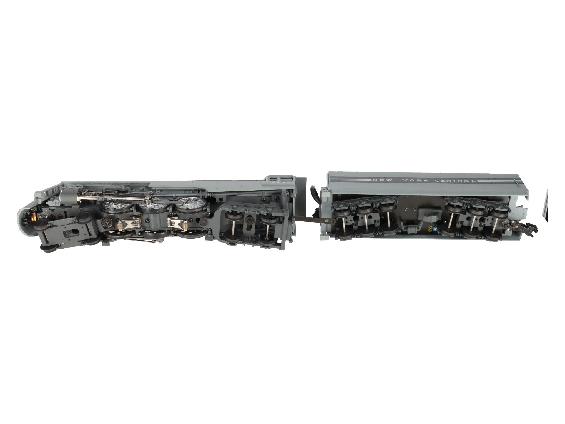 MTH 20-3045-1 O New York Central Dreyfuss Hudson Steam Loco & Tender #5445 wPS2 EX/Box