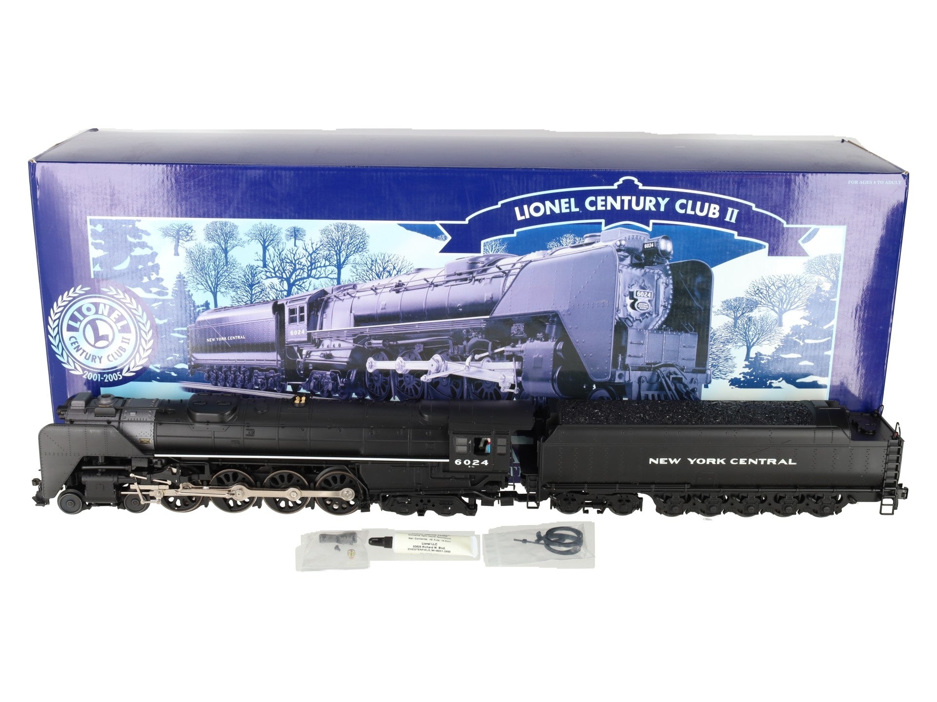 Lionel 6-28069 O New York Central Niagara 4-8-4 Steam Locomotive & Tender #6024 VG/Box