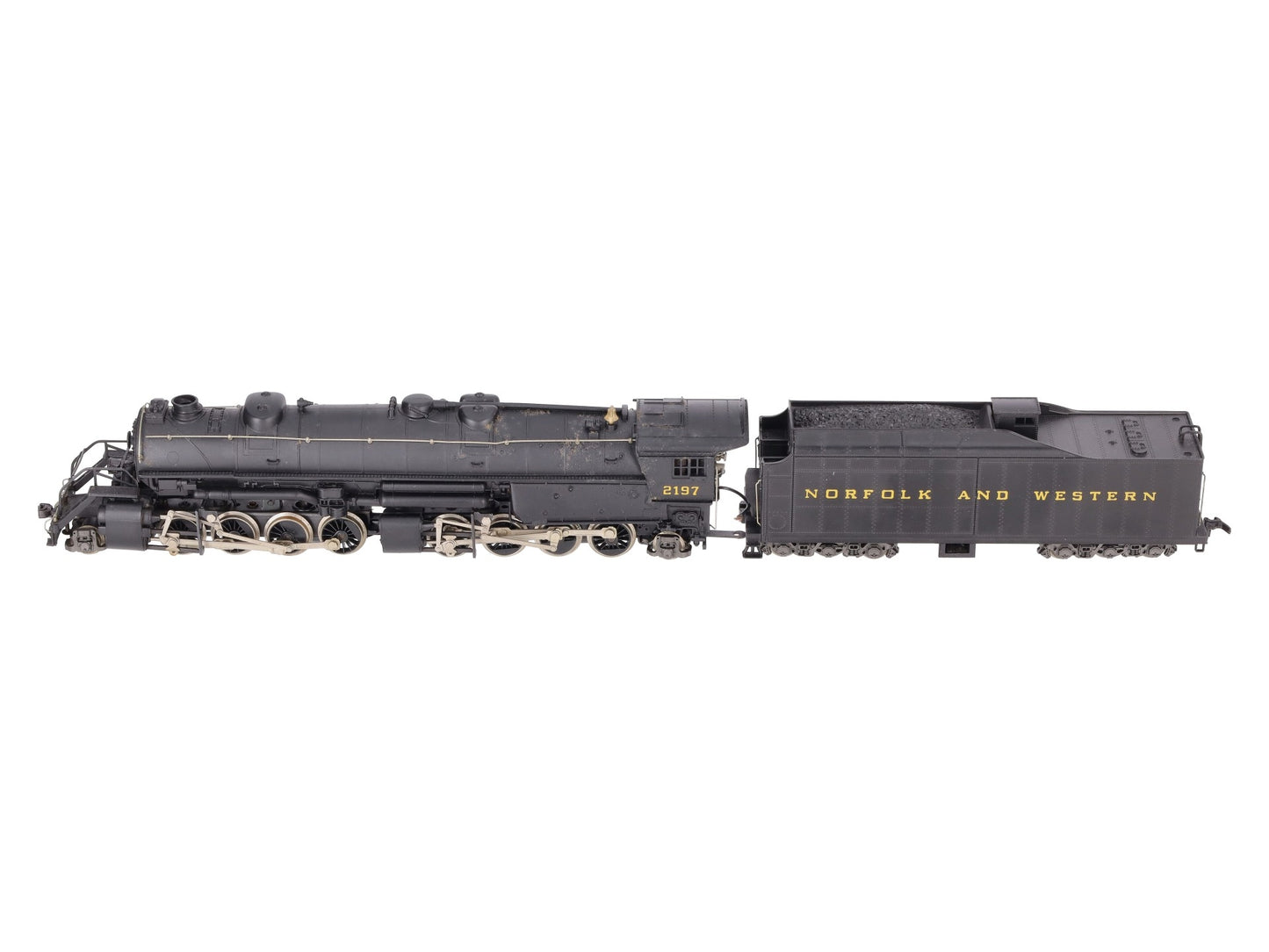 Rivarossi 5092 HO Norfolk & Western Steam Locomotive & Tender #2197 EX