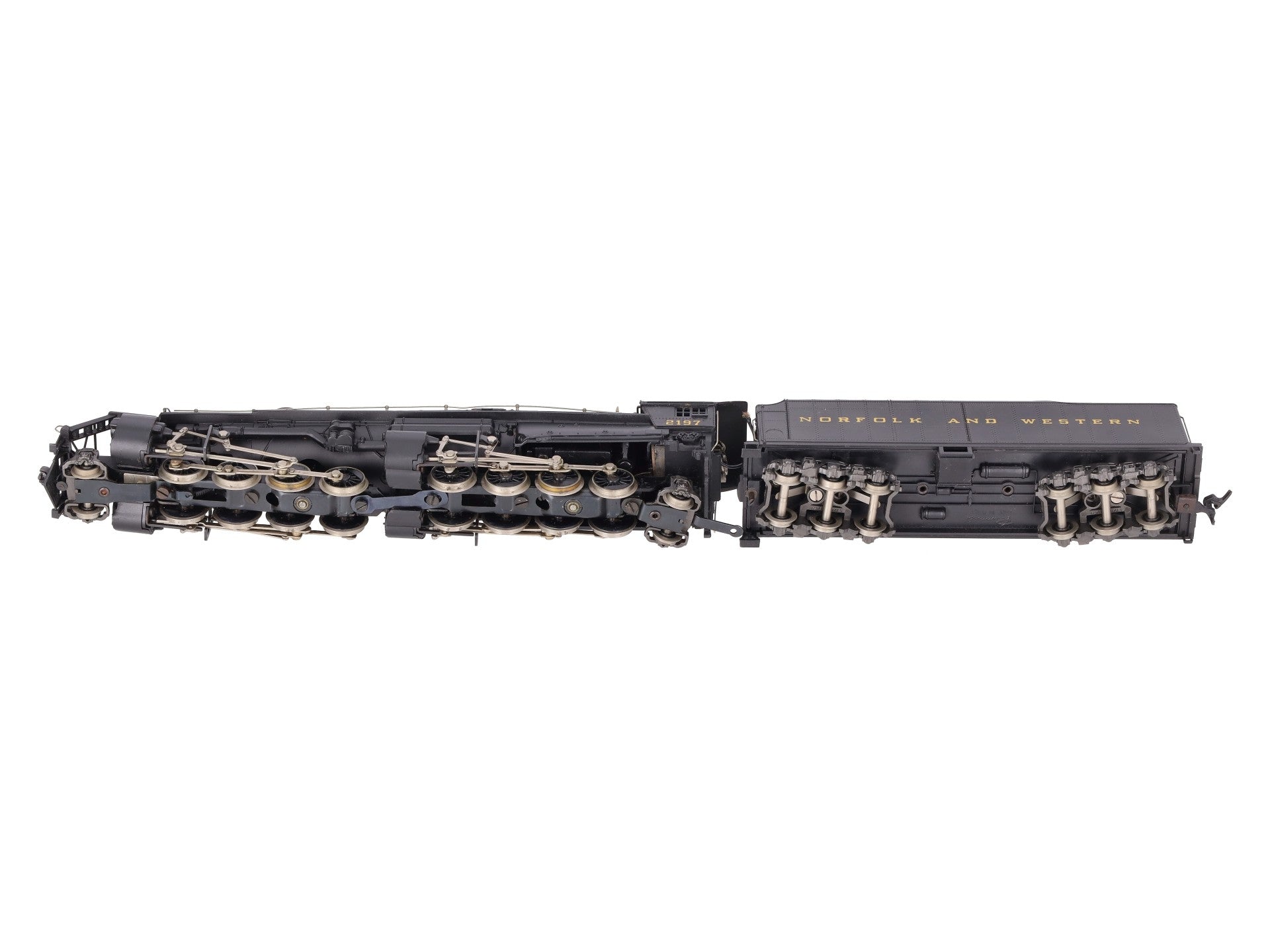Rivarossi 5092 HO Norfolk & Western Steam Locomotive & Tender #2197 EX